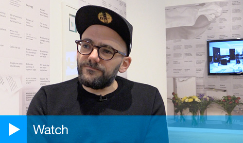 Ryan Gander at the British Art Show 8, Leeds Art Gallery, October 2015.