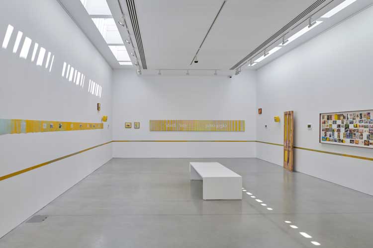 Lubaina Himid with Magda Stawarska: Another Chance Encounter, installation view, Kettle’s Yard, Cambridge, 12 July – 2 November 2025. Photo: Jo Underhill.