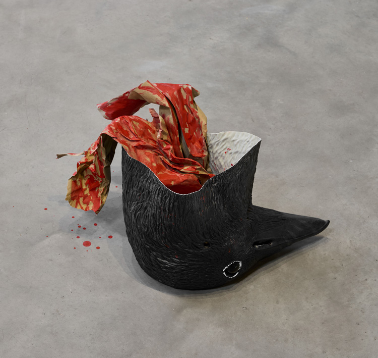 Caspar Heinemann, Sod All, 2025. Installation view at Studio Voltaire. Images courtesy of the artist, Cabinet Gallery, and Studio Voltaire. Photo: Sarah Rainer.