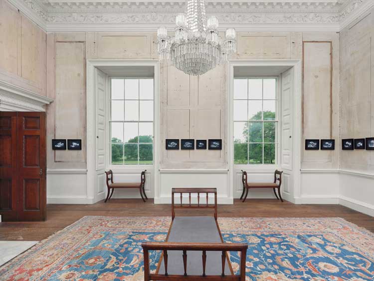 Maggi Hambling, Time, installation view, Wolterton Hall, 2025. Photo: Eva Herzog, courtesy the artists and Wolterton.