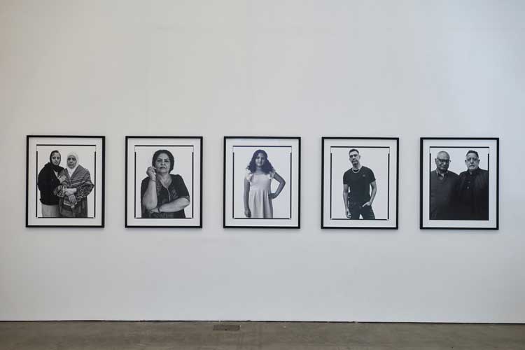 Birmingham Chapter series, 2024-. Digital C–Type prints. Installation view, Mahtab Hussain, What Did You Want To See? Ikon Gallery, 2025. Image courtesy Ikon. Photo: David Rowan.