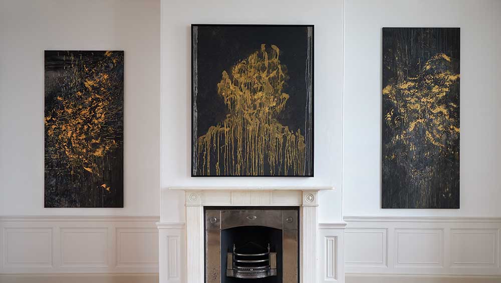Maggi Hambling: Nightingale Night, installation view, Pallant House Gallery, Chichester, 9 November 2024 – 27 April 2025. Photo: © Pallant House Gallery, Barney Hindle.