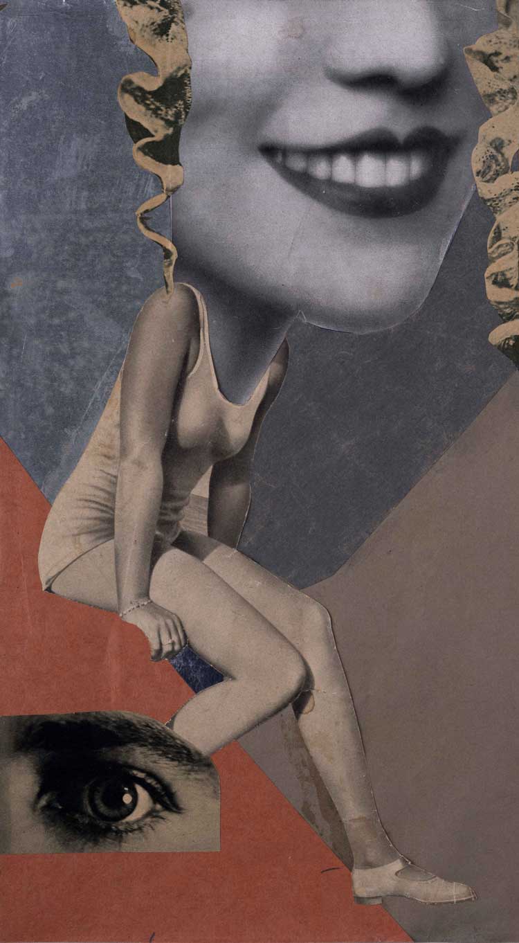 Hannah Höch, Made for a Party (detail), 1936. This work is part of the ifa art collection. Photo: © Christian Vagt; © Bildrecht, Vienna 2024.