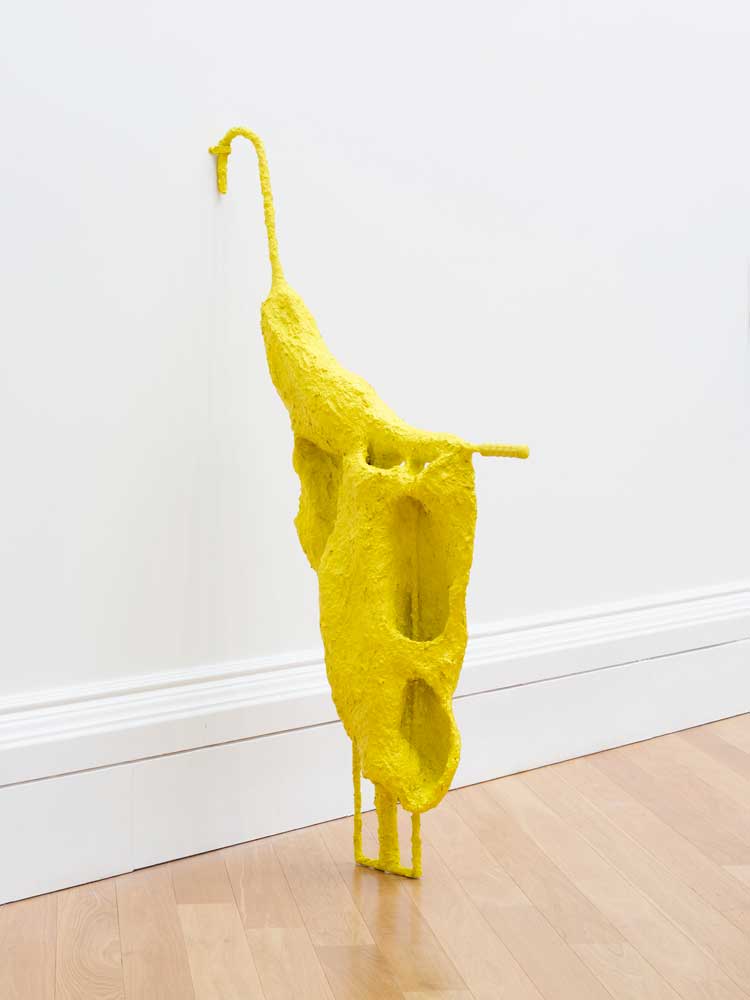 Olivia Bax, How Do You Do, 2019. Installation view, These Mad Hybrids: John Hoyland and Contemporary Sculpture, Royal West of England Academy, Bristol, 2024. Photo: Tim Bowditch.