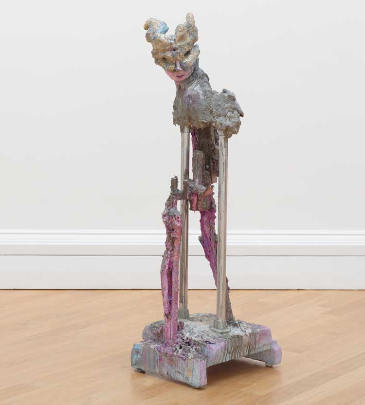John Summers, High Ground, 2023. Installation view, These Mad Hybrids: John Hoyland and Contemporary Sculpture, Royal West of England Academy, Bristol, 2024. Photo: Tim Bowditch.