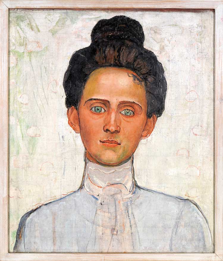 Ferdinand Hodler. Portrait of Berthe Hodler-Jacques c1898. Musée Jenisch Vevey, Donation Rudolf Schindler. © Musée Jenisch Vevey.