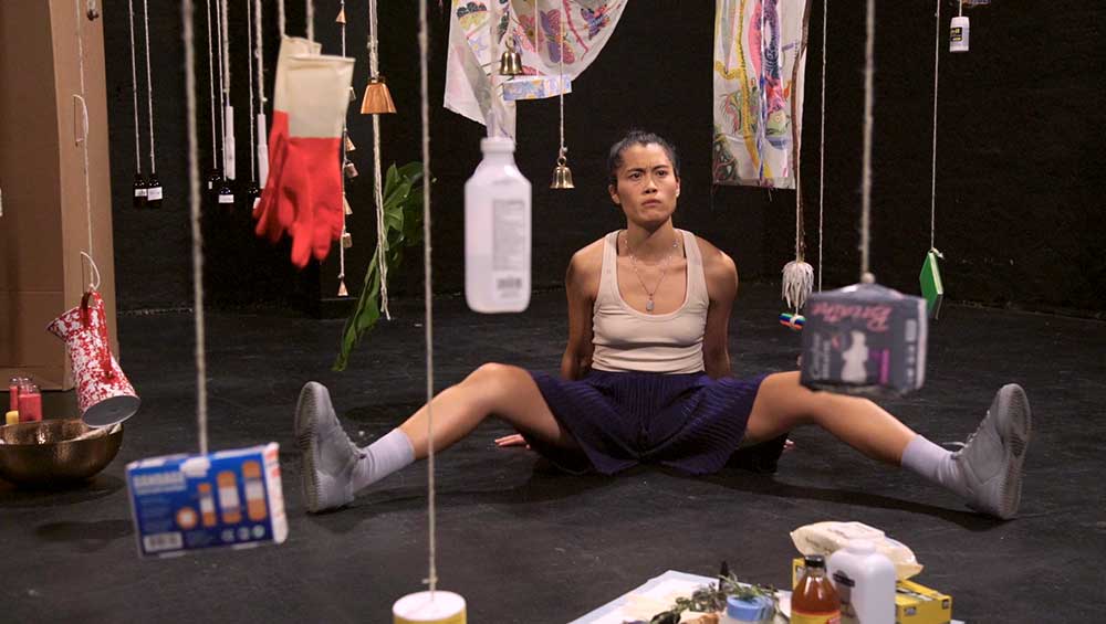 Every Ocean Hughes. One Big Bag, 2021, (Film still). Co–commissioned by Studio Voltaire, London and Institute of Contemporary Art, Los Angeles. Courtesy of the artist.