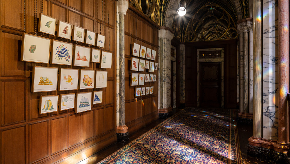 Ilana Halperin. Field Studies (from Kilchattan Bay to Hawk's Neb), 2019. Courtesy the artist and Patricia Fleming Gallery, Glasgow. Photo: Keith Hunter.