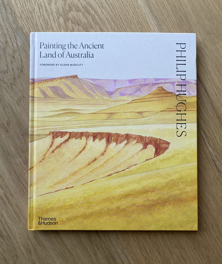 Painting the Ancient Land of Australia by Philip Hughes, with a foreword by Glenn Murcutt and an introduction by Jonathan Myers, is published by Thames & Hudson (Australia).
