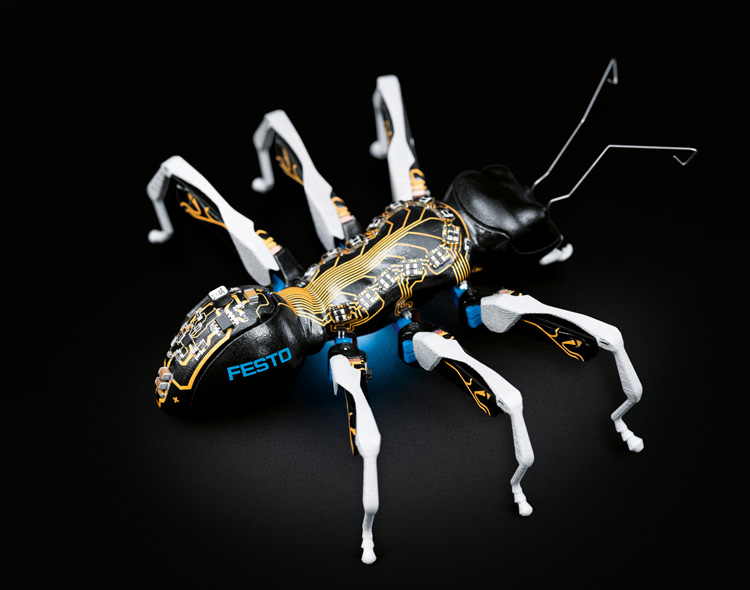 Festo, BionicANTs, 2015. © 2017 Festo AG & Co. KG.