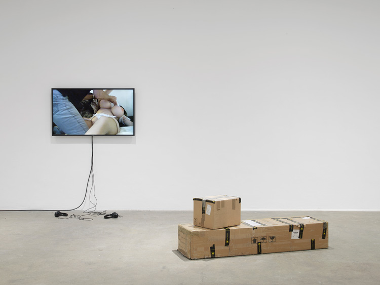 Sidsel Meineche Hansen, Welcome to End-Used City, 2019. Installation view, Chisenhale Gallery, 2019. Commissioned and produced by Chisenhale Gallery, London. Courtesy the artist. Photo: Andy Keate.