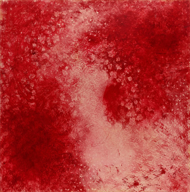 Rachel Howard. Love Fool, 2019. Oil and acrylic on canvas, 213.5 x 213.5 cm (84 x 84 in). Image courtesy of the artist and Blain | Southern. Photo: Prudence Cumming.