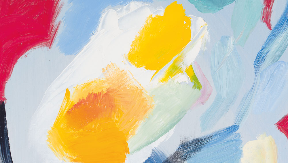Ivon Hitchens, Spring in Eden, 1925. Oil on canvas, 49 x 59.5 cm. Swindon Museum and Art Gallery © The Estate of Ivon Hitchens.