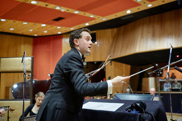 Callum Hüseyin and the Royal Philharmonic Orchestra, Let’s Finish It. Photo courtesy Institute of Cancer Research.