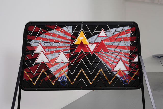 Emma Hart, Give Way, 2018. Installation view, The Fruitmarket Gallery, 2018. Courtesy the artist and The Sunday Painter, London. Photo: Ruth Clark.