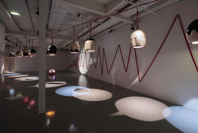 Emma Hart, Mamma Mia!, 2017. Installation view, The Fruitmarket Gallery, 2018. Collezione Maramotti, Reggio Emilia, Italy. Photo: Ruth Clark.