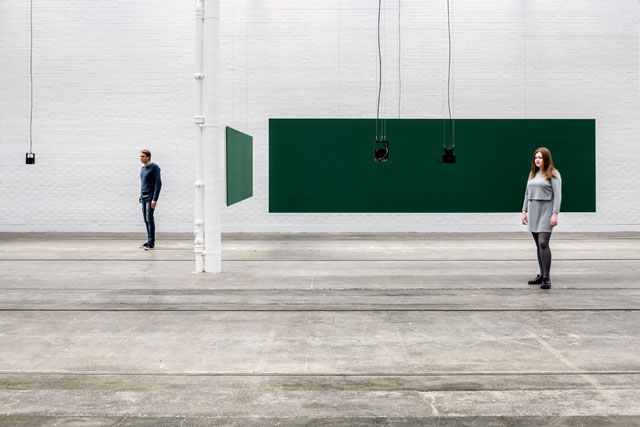 Florian Hecker: Synopsis, installation view, Tramway, Glasgow, 2017. Courtesy Tramway, Glasgow.