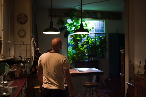 Jonn Herschend. Embrace of the Irrational, Production Still no. 2, 2010. HD Video, 18 min TRT, Commissioned by Southern Exposure. Courtesy of the artist.