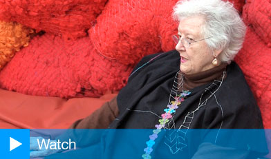 Sheila Hicks, Hayward Gallery Project Space, London, 23 February 2014. © Studio International.