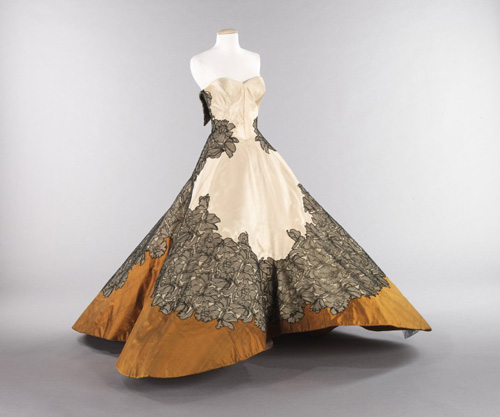 Charles James (American, born England, 1906–1978). Ball Gown, 1953. American. Silk. The Brooklyn Museum Costume Collection at the Metropolitan Museum of Art.