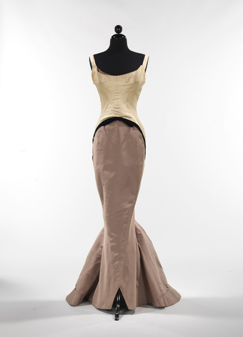 Charles James (American, born England, 1906–1978). Evening Dress, 1957. American. Silk. The Brooklyn Museum Costume Collection at the Metropolitan Museum of Art.