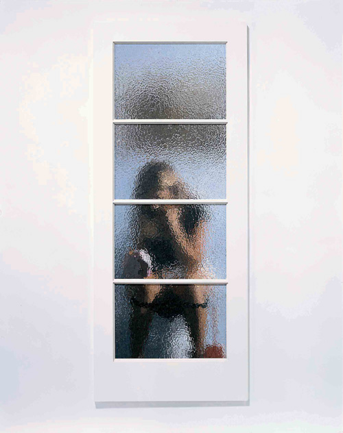 >Marcus Harvey.
Jess
on the Toilet 2004.
Oil on
canvas and MDF
221 x 94 x 2.5 cm.
Murderme Ltd, London. Courtesy of
Jay Jopling/White Cube, London
© 2006 Marcus Harvey
. Photograph:
2006 Prudence Cuming Associates