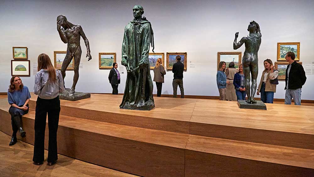 Vive l’impressionnisme! Masterpieces from Dutch Collections, Van Gogh Museum. Photo: Michael Floor.