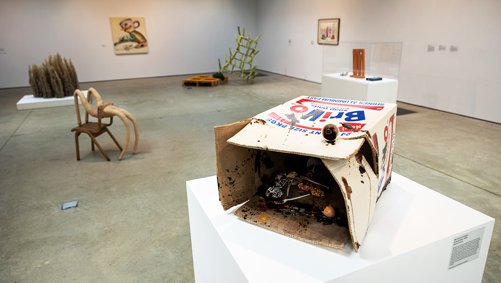 Immortal Apples, Eternal Eggs, installation view, Hastings Contemporary. Photo: Chip Creative.