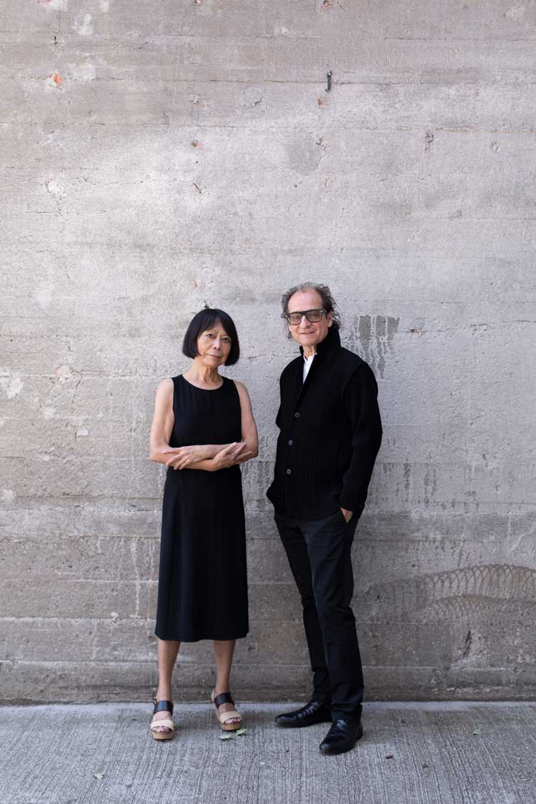 Portrait of Leiko Ikemura and Désiré Feuerle. Photo: Wai Kung. © The Feuerle Collection.