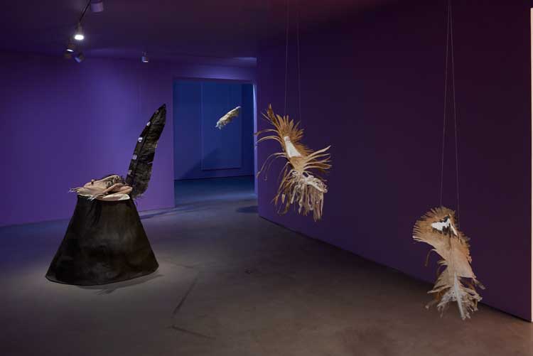 Ingela Ihrman, Nocturne. Installation view, Gasworks, London, 2023. Photo: Andy Keate.