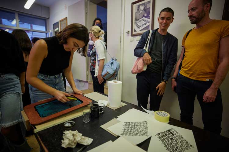 Barın Han at the 17th Istanbul Biennial. Photo © David Levene.