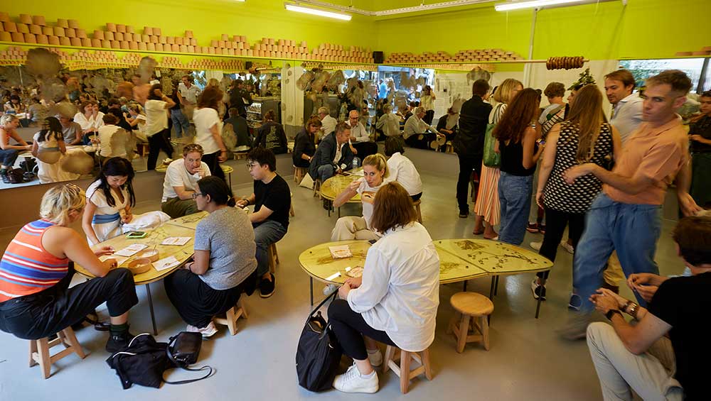 Wallowland by Cooking Sections at Büyükdere35, 17th Istanbul Biennial. Photo © David Levene.