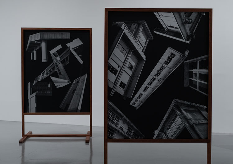 Sayuri Ichida, 空席 (Kūseki). Jerwood / Photoworks Awards 5, installation view, Drawing Room and Tannery Arts, London. Photo: Studio Deew. Courtesy of Photoworks.