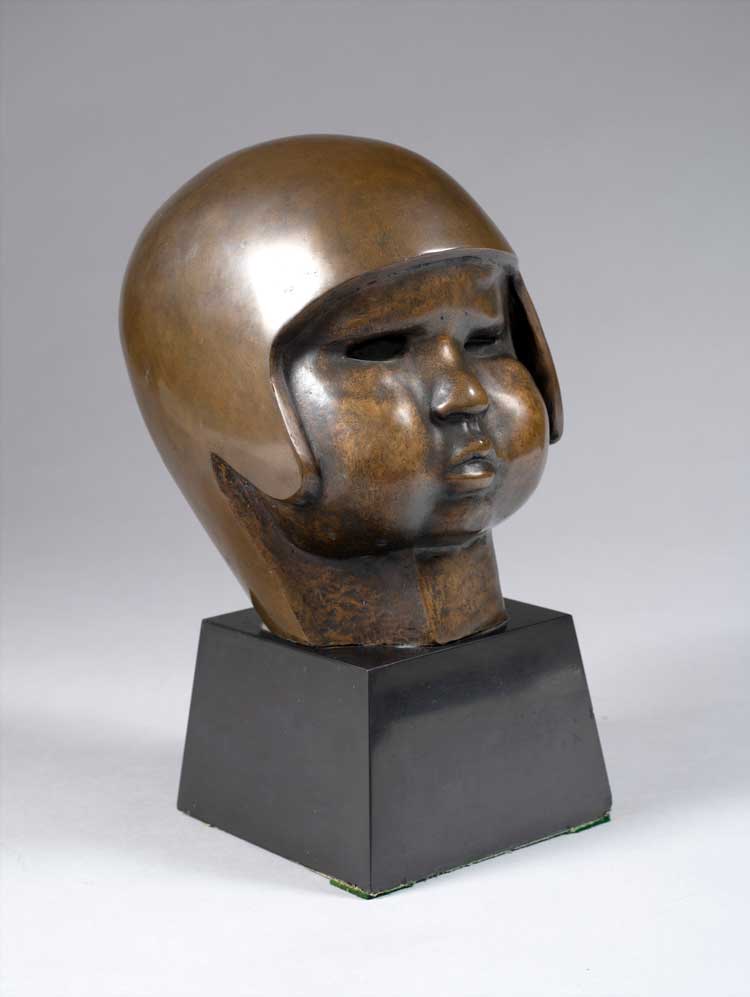 Jacob Epstein, Romilly John, 1907. Bronze, Height 20.3 cm (8 in). Courtesy of Ben Uri Museum and Gallery.