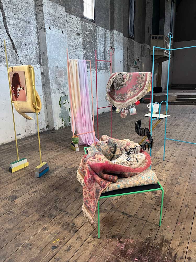 Philippa Brown, installation view, Dilston Gallery, Jerwood Survey III at Southwark Park Galleries, London. Photo: Veronica Simpson.