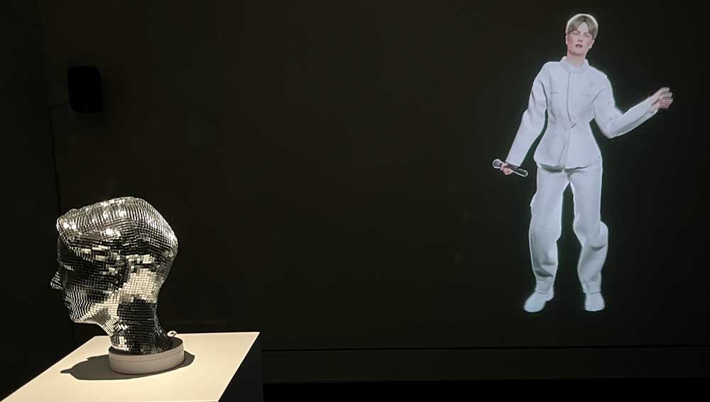 MV Brown, installation view, Jerwood Survey III at Southwark Park Galleries, London. Photo: Veronica Simpson.