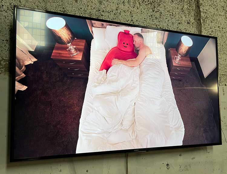 Sam Keelan, installation view, Jerwood Survey III at Southwark Park Galleries, London. Photo: Veronica Simpson.