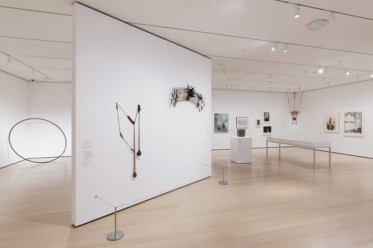 Installation view of Just Above Midtown: Changing Spaces, on view at The Museum of Modern Art, New York from 9 October 2022 – 18 February 2023. Photo: Emile Askey.