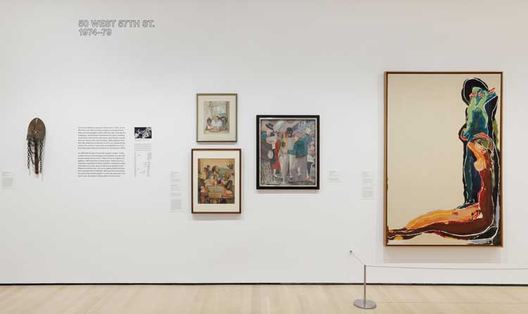Installation view of Just Above Midtown: Changing Spaces, on view at The Museum of Modern Art, New York from 9 October 2022 – 18 February 2023. Photo: Emile Askey.