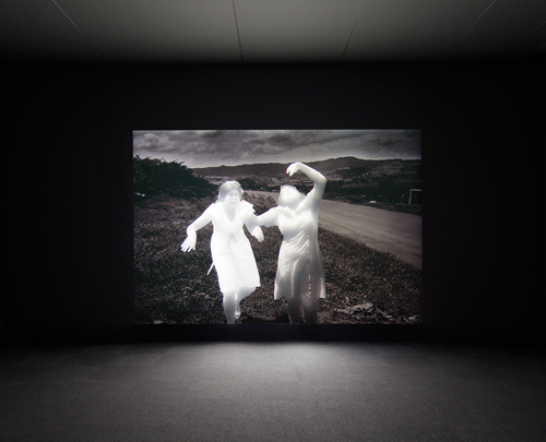 Alfredo Jaar. Lament of the Images, 2002. deFINE Art 2014 Exhibition. SCAD Museum of Art. Photograph: John McKinnon. Courtesy of SCAD.