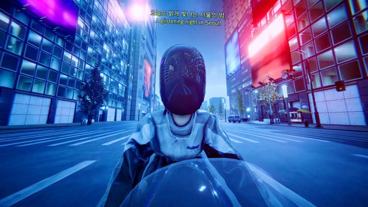 Ayoung Kim. Delivery Dancer’s Sphere. 2022. Single-channel video, 25 min. Courtesy the artist and Gallery Hyundai.