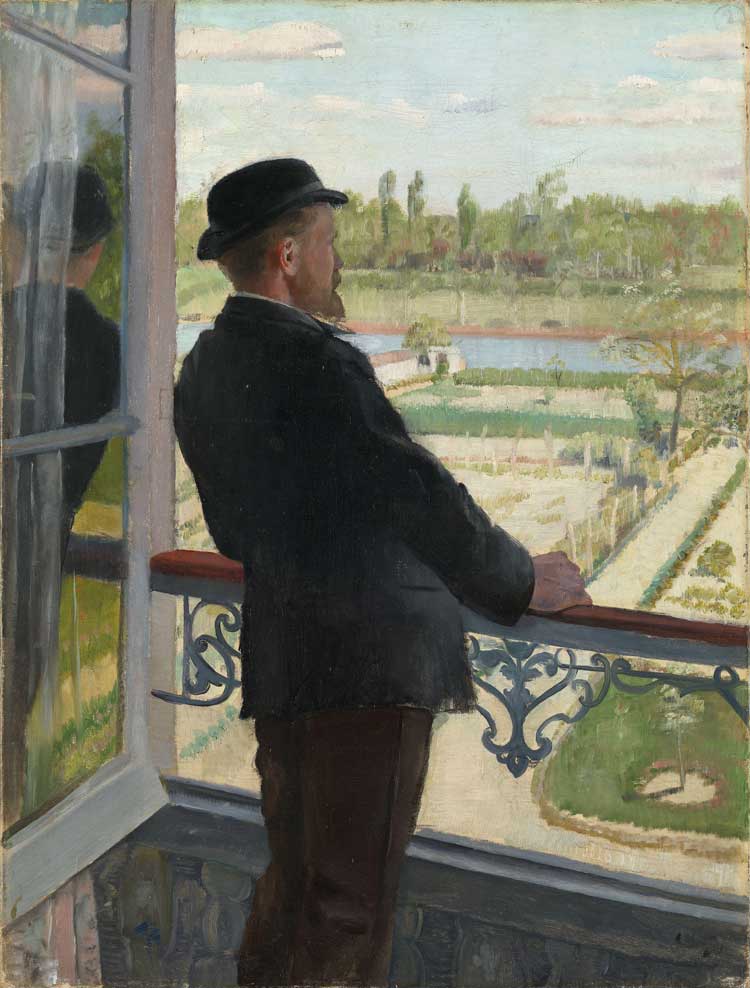 Christian Krohg. Portrait of the Swedish painter Karl Nordström, 1882. Oil on canvas, 61 x 46.5 cm. Oslo National Museum. Photo: © Nasjonalmuseet / Børre Høstland.