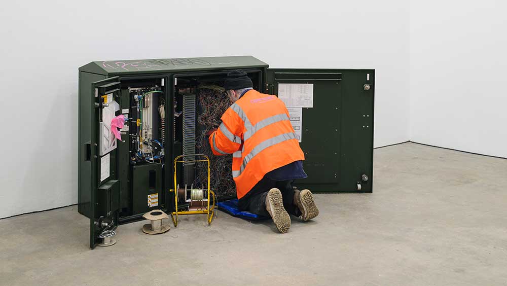 Dion Kitson, Rue Britannia, installation view, Ikon Gallery, 2024. Image courtesy Ikon. Photo: Tom Bird.