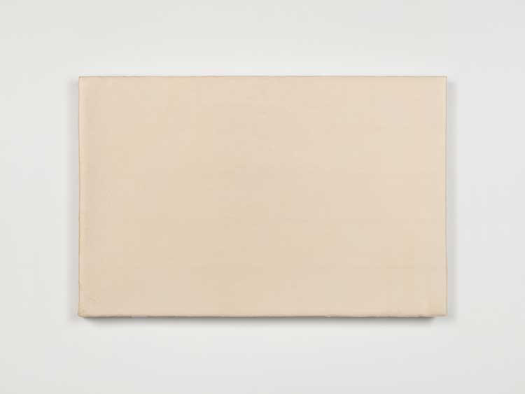 Kimsooja, Meta-Painting #2, 2023-24. 500 sheets of Korean rice paper, 60.3 x 93.3 x 5.1 cm. Courtesy the artist and Tanya Bonakdar Gallery, New York / Los Angeles.