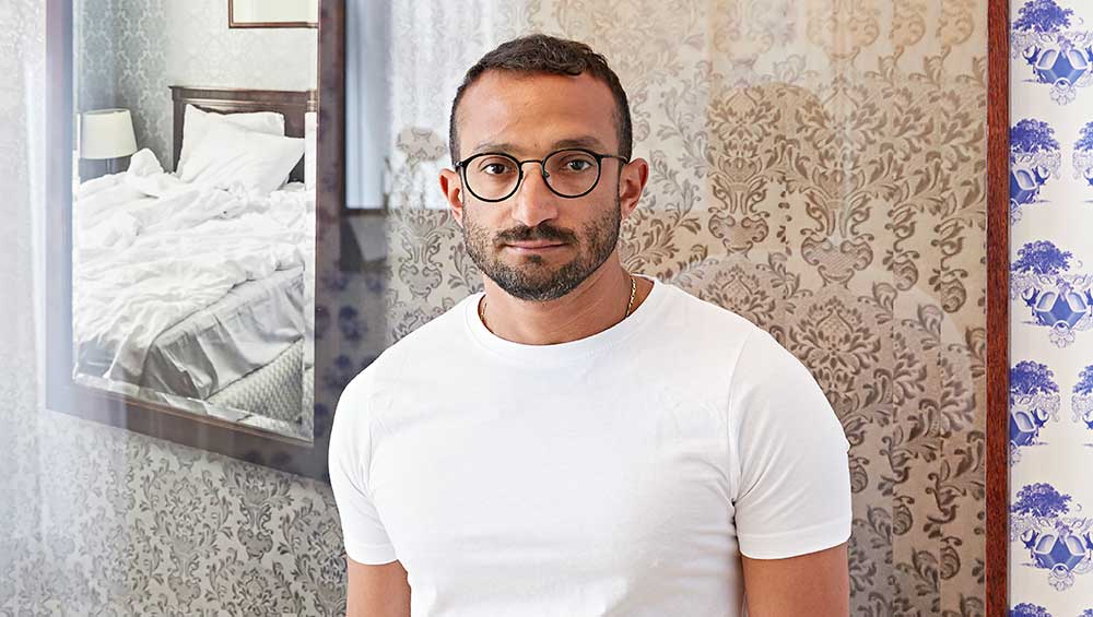 Mahmoud Khaled, 2022. Photo: Andy Stagg.