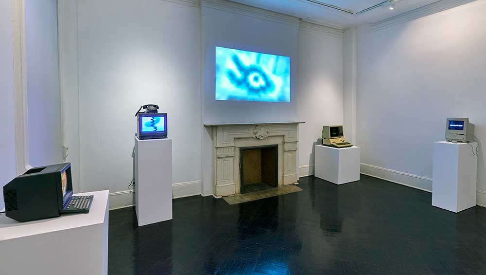 Eduardo Kac: From Minitel to NFT. Exhibition view. Photo: Arturo Sanchez.