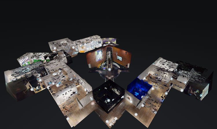 Future and the Arts, 3D Walkthrough. Photo courtesy Mori Art Museum, Tokyo.