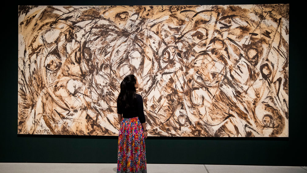 Lee Krasner. Self-Portrait, c1928. The Jewish Museum, New York. © The Pollock-Krasner Foundation. Courtesy the Jewish Museum, New York.