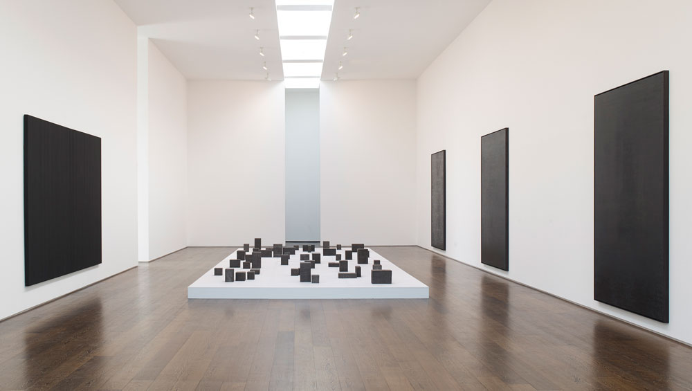 Idris Khan. Installation view, Idris Khan: Absorbing Light, Victoria Miro Gallery II, London, 2017. © Idris Khan. Courtesy the artist and Victoria Miro, London.