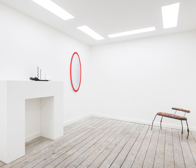 Interiority, 2018. Installation view,  Hunter/Whitfield, London.